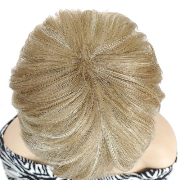 Blonde Pixie Cut Layered Hair Wig - Picture 2 of 5